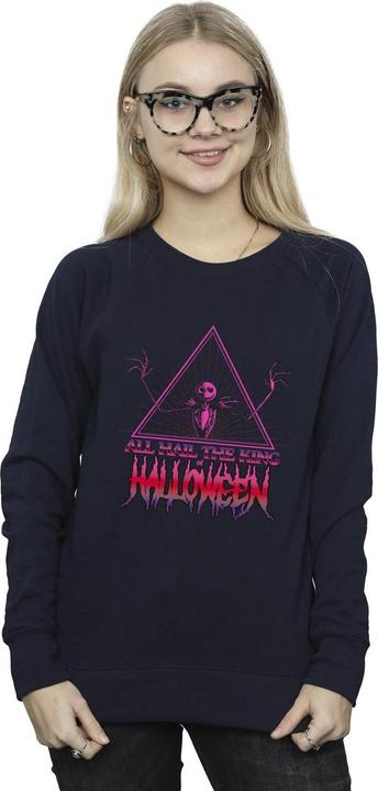 Actual product image Disney Womens/Ladies The Nightmare Before Christmas Halloween King Sweatshirt (M)