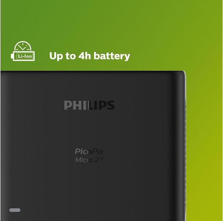 Image du produit Philips PicoPix Micro 2TV (VGA, 150 lm, 1.2:1)