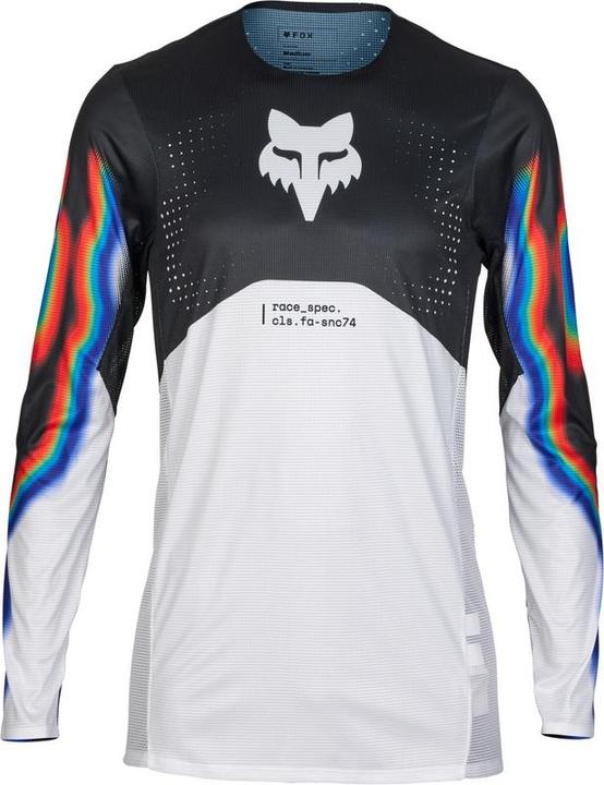 Fox Jersey 24 Flexair Scans Le Wht/Blk (XXL)