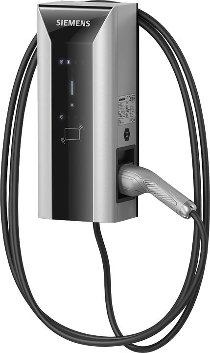 Actual product image Siemens VersiCharge Gen3 AC-Wallbox IEC-Standard Standard version incl. Care Service... 8EM13102EJ040GA0 (Type 2, 7.40 kW)