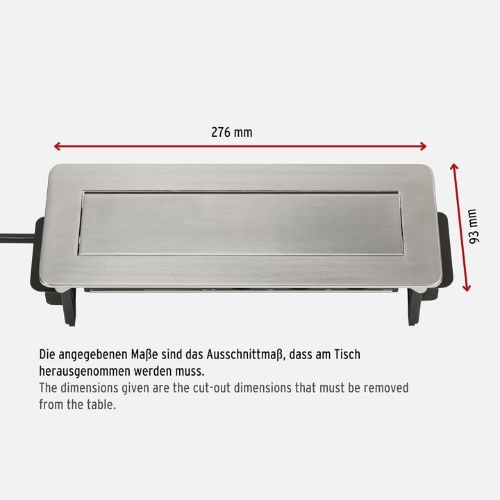 Produktbild Brennenstuhl Indesk Power (5x, USB-A, 2 m)