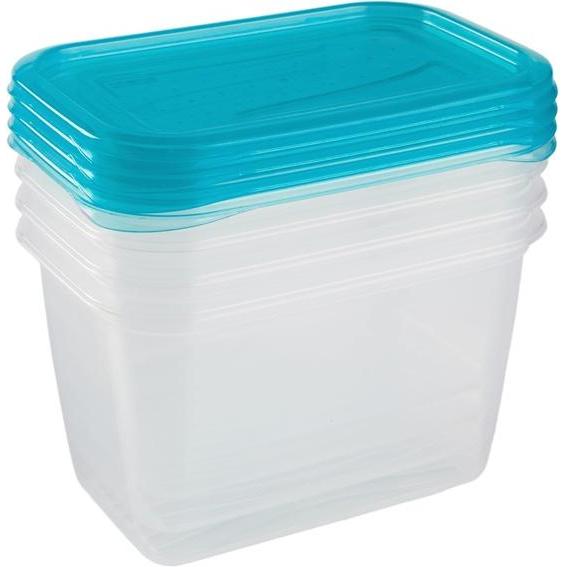 keeeper 4X0.75L FREDO FRESH, Vorratsbehälter, Blau