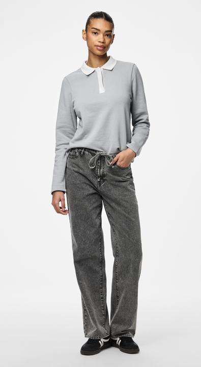 Actual product image Pieces PCFANU MW GEBUNDENE Wide Fit Jeans (S)