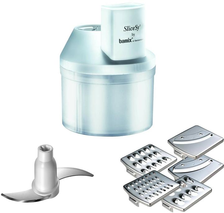 Actual product image Bamix Chopper attachment SliceSy, White