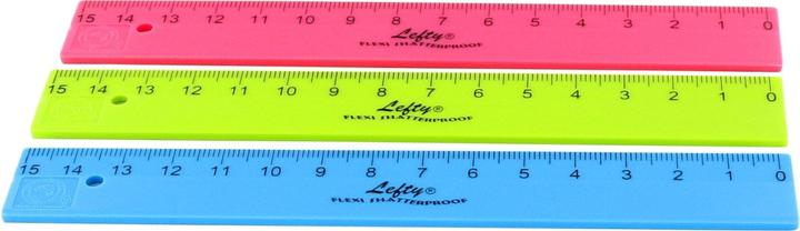 Image du produit Kum Règle Flexi-Lefty 15cm (15 cm, Matières plastiques)