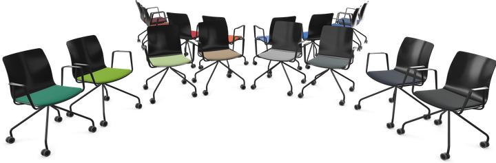 Immagine prodotto Dauphin Fiore Konferenzstuhl