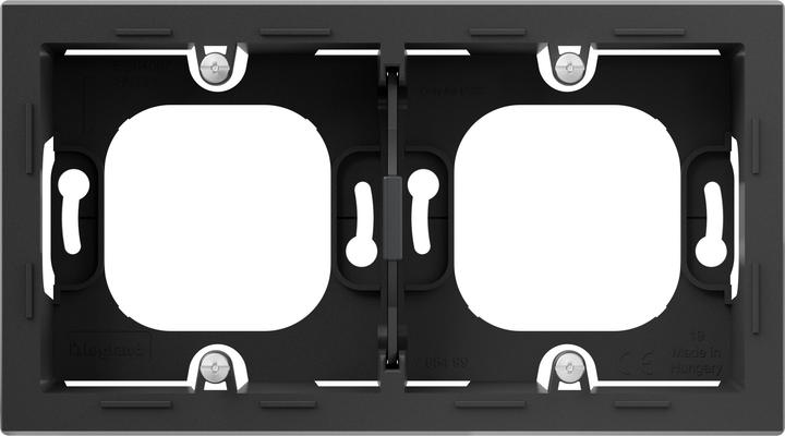 Produktbild Legrand SEANO Aufputzgehäuse 2-fach zur Verwendung mit Abdeckrahmen der Serien SEANO und Seano+