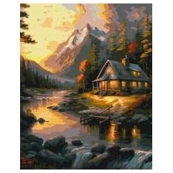 Ideyka Malen nach Zahlen - Sonnenuntergang