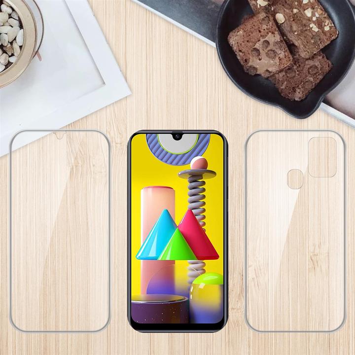 Actual product image Cadorabo TPU 360 Degree Case Cover (Samsung Galaxy M31)