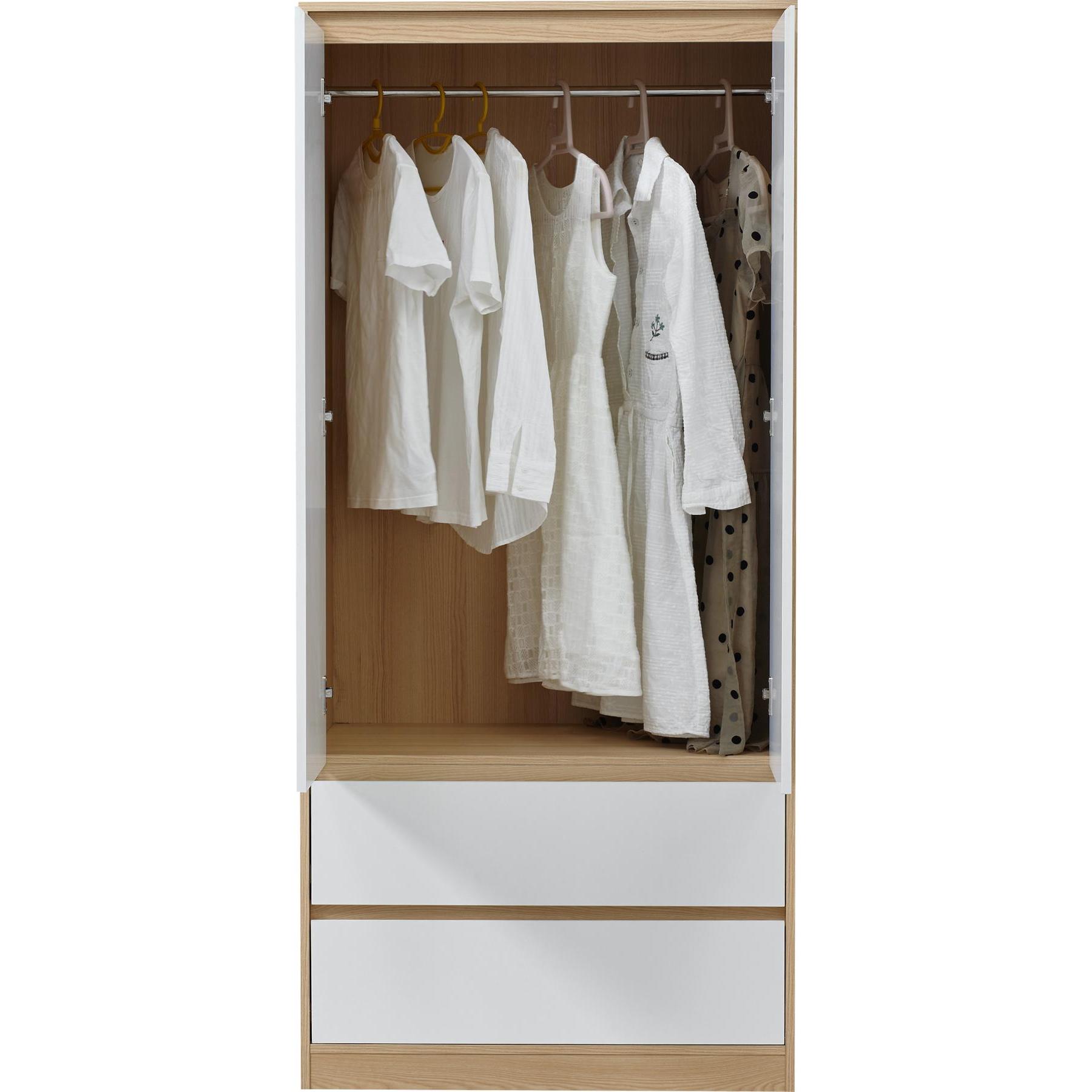 Thumbnail - En.Casa, Kleiderschrank, Bastheim (80 x 52 x 176 cm)