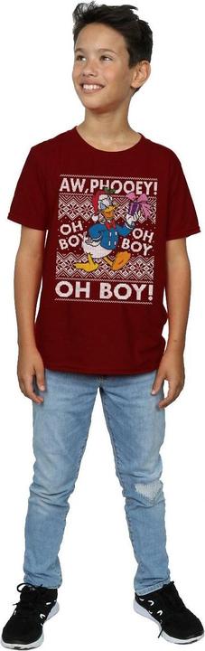 Produktbild Disney Donald Duck Christmas Fair Isle TShirt Jungen (152, 158)