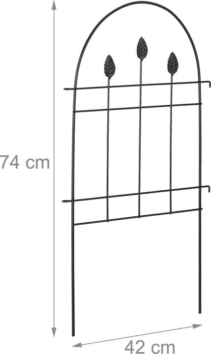 Produktbild Relaxdays 6x Beetzaun (150 cm)