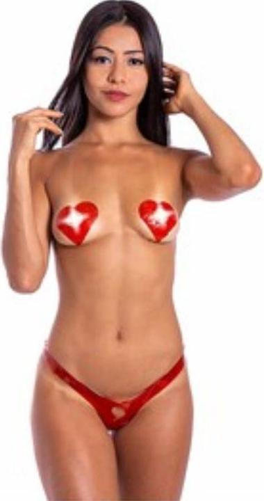 Produktbild Hotflowers ESSBARE DESSOUS ERDBEERGESCHMACK MIT CHAMPAGNER GRÖSSE S/M /es/pt/en/ (S, M)