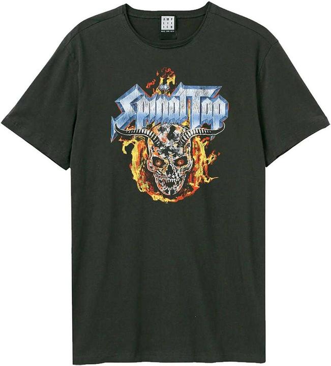 Produktbild Amplified Skull And Flames TShirt (S)