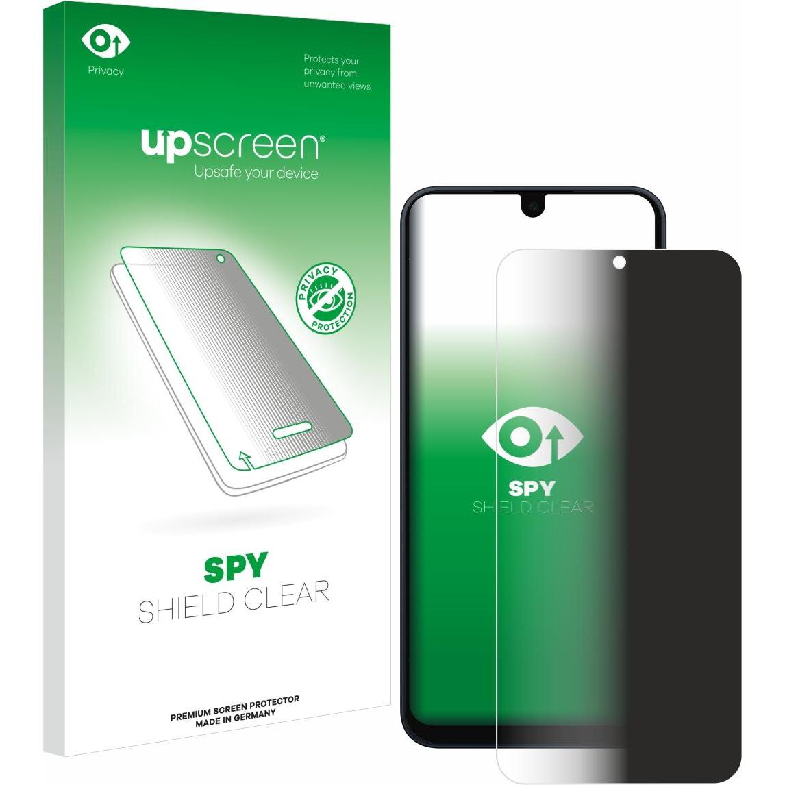 upscreen Sichtschutzfolie Anti-Spy Privacy Folie Blaulicht-Schutz (1 Stück, Samsung Galaxy A16 5G), Smartphone Schutzfol...