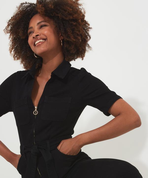 Produktbild Joe Browns Retro Denim Zip-Front Jumpsuit (40)