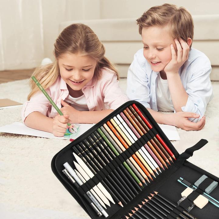 Image du produit Hohuhu Set de crayons de couleur (Multicolore)