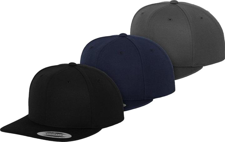 Produktbild Flexfit Classic Snapback 3-Pack - 180997