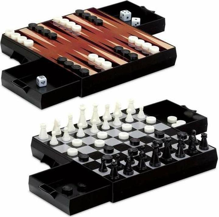 Produktbild Cayro Backgammon Plattenspeicher Schach Damespielzeug