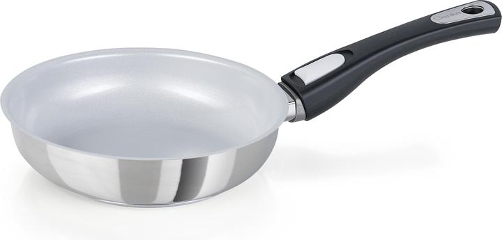 Image du produit Genius Cerafit Steel (28 cm, Ensemble de casseroles et de poêles de cuisson, Acier inoxydable, Céramique)