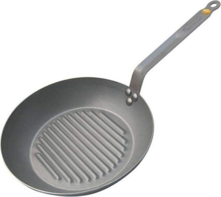 Actual product image de Buyer Mineral B Element Iron Grill Pan Induction (32 cm, Grill pan, Steel)