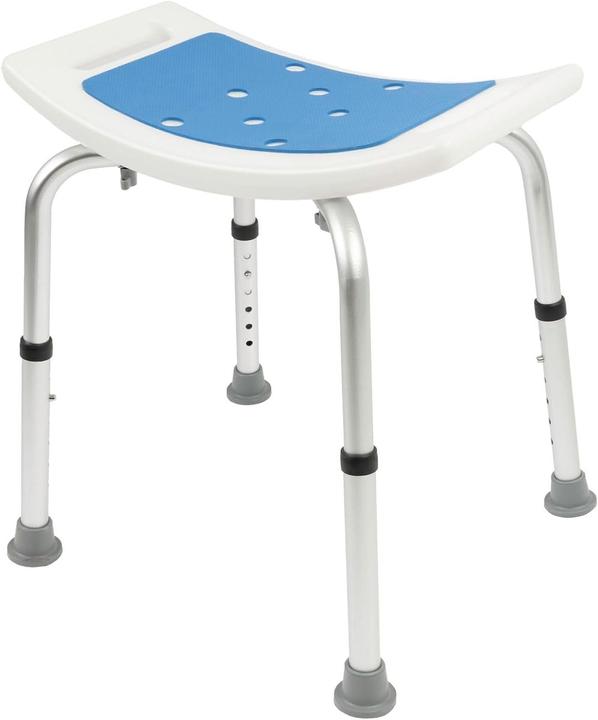 Karat Höhenverstellbarer Duschhocker bis 136 kg (136 kg)