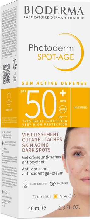 Immagine prodotto Bioderma Photoderm Spot-Age SPF50+ (Crema solare viso, SPF 50, 40 ml, 58 g)