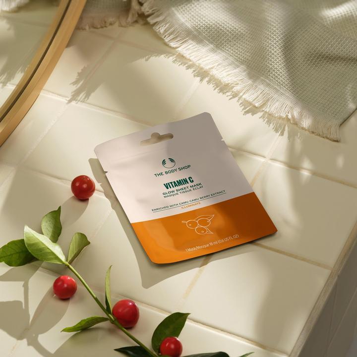 Actual product image The Body Shop Vitamin C Sheet Mask (18 ml)