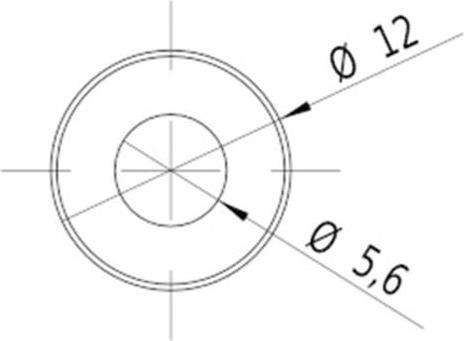 Actual product image Picotronic Laser module line red 5 mW LD650-5-3(12x32)30 (70115079)