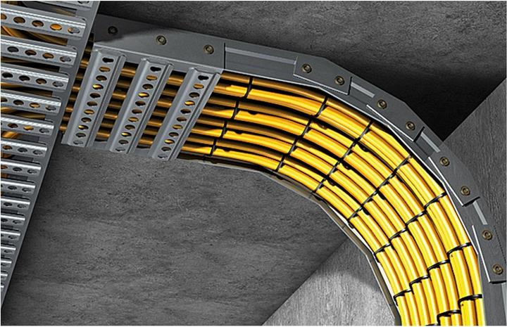 Actual product image Fischer Cable tie UBN 3.6x300 black (Metal cable ties, 300 mm, 100 pcs.)