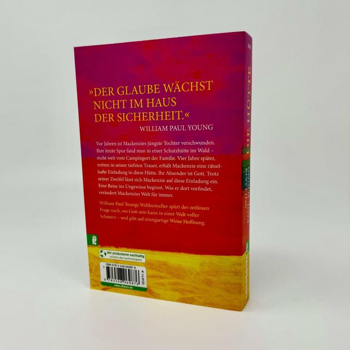 Produktbild Die Hütte (Deutsch, William Paul Young, Thomas Görden, 2024)