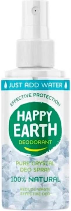 Actual product image Happy Earth Natural Deo Crystal Spray Refillable (Spray)