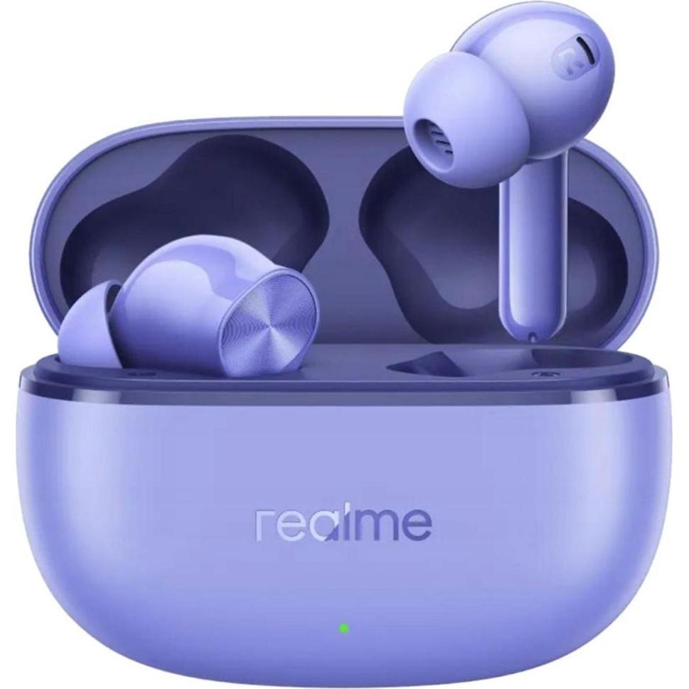realme Wireless headphones Wireless earphones T200 Lite purple, Cuffie