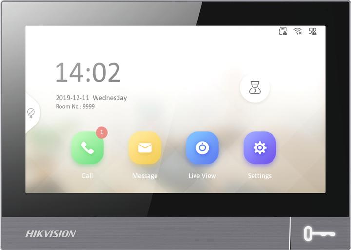 Actual product image Hikvision DS-KH8381-WTE1 Innenstation (Wireless)