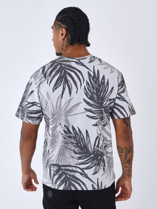 Image du produit Project X Paris t-hirt motif all over feuille de palmier project x pari (S)