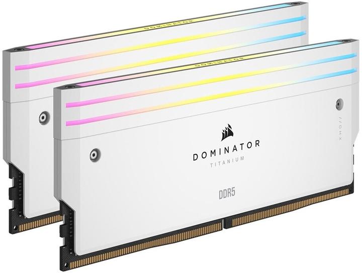 Produktbild Kingston RAM Corsair D5 6000 96GB C30 Dom Titanium K2 W (2 x 48GB, 6000 MHz, DDR5-RAM, DIMM)