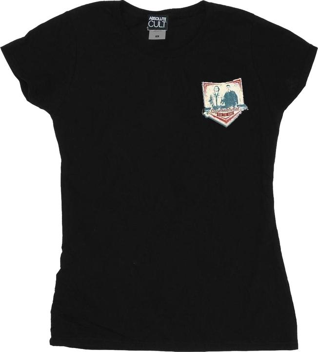 Actual product image Supernatural Womens/Ladies Winchester Breast Print Cotton T-Shirt (L)