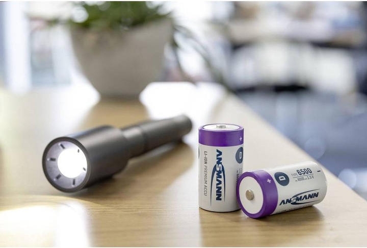 Actual product image Ansmann Premium Rechargeable (2 pcs., D, 6000 mAh)