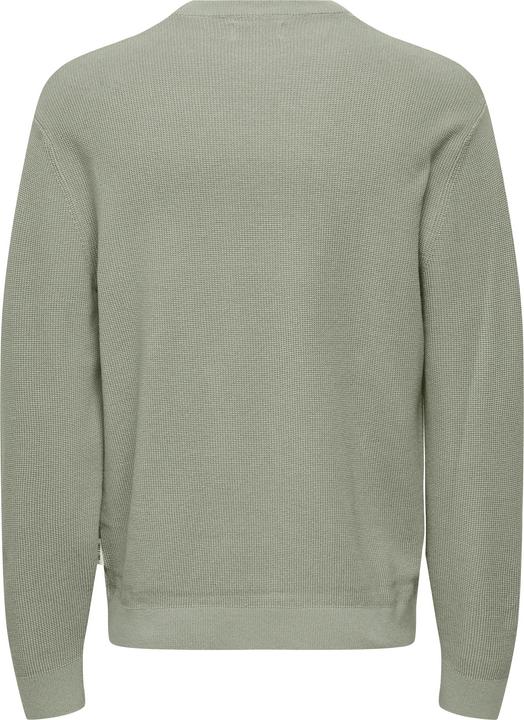 Produktbild Only & Sons Onstony Ds 12 Ls Waffle Crew Knit Noos (XXL)