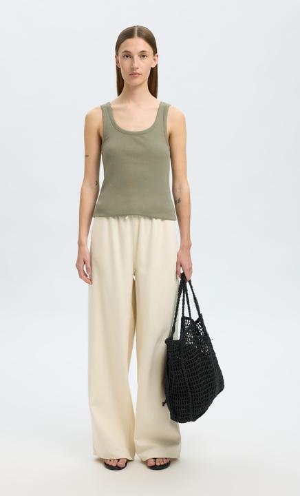 Produktbild Selected Rippmuster Baumwoll Tanktop (S)