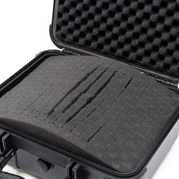 Produktbild Wiltec Universalkoffer 27x24,6x12,4cm Schutzkoffer wasserdicht Schaumstoffmatte