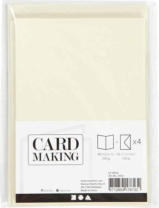 Image du produit Creativ Company Cards and Envelopes (4 pcs)