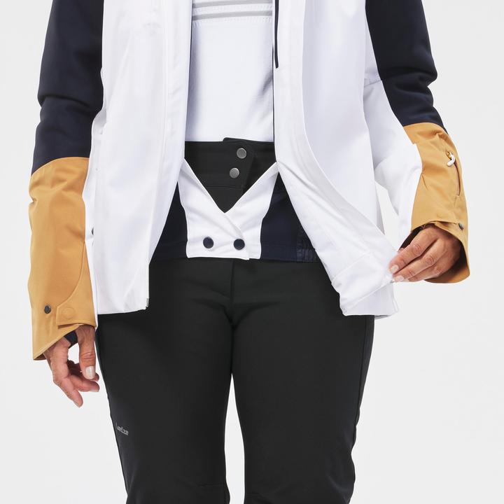 Immagine prodotto Wedze Giacca da sci donna 500 sport - bianco/navy/marrone (S)