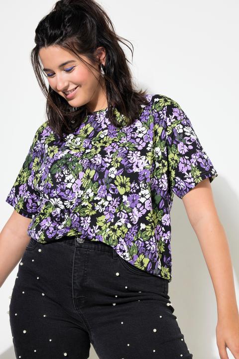Produktbild Studio Untold T-Shirt, oversized, Flower-Print (50, 52)