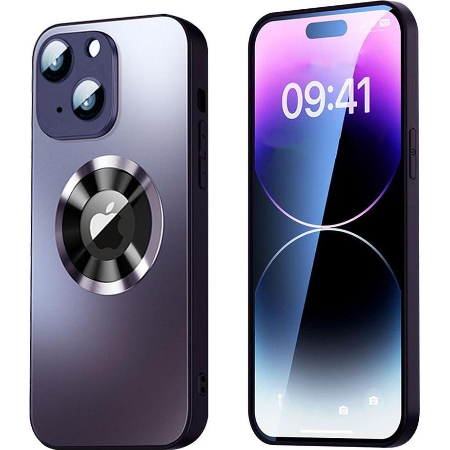 Thumbnail - SIGN Magnetic Case for iPhone 15 Plus with lens cover and logo view - black (Apple iPhone 15 Plus), Smartphone Hülle, Sc...