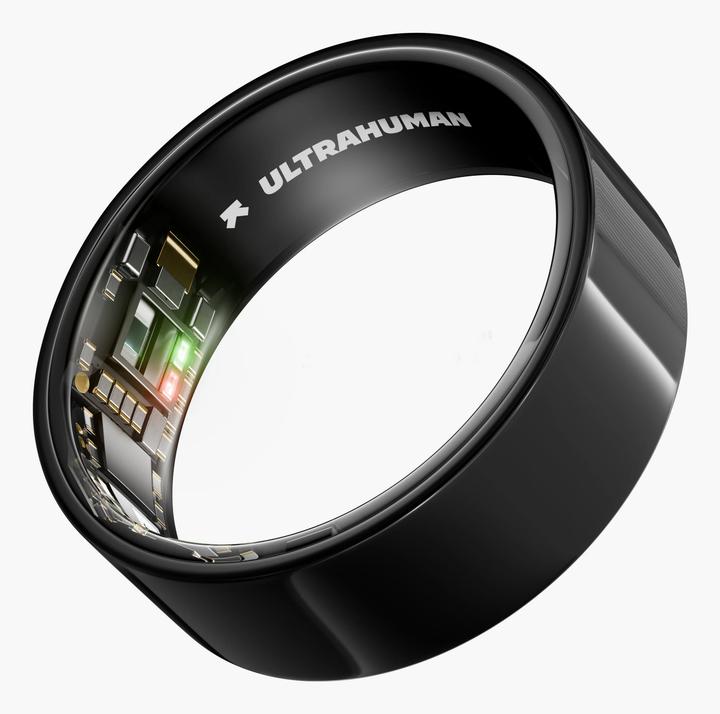 Produktbild Ultrahuman Ring AIR Aster Black - Size 14 (14, Aster Black)