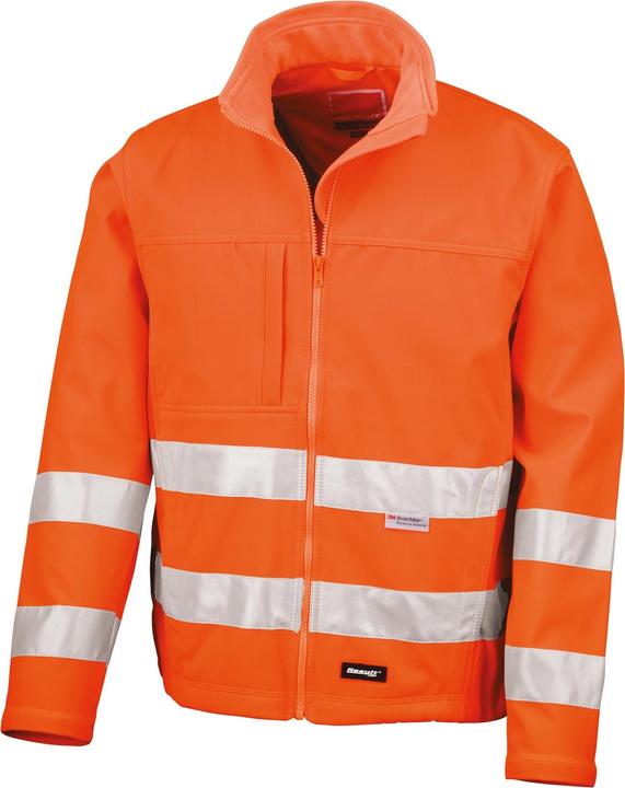 Produktbild Regatta Core Hi Vis Winter Softshell Jacke Wasser und Wind abweisend (M)