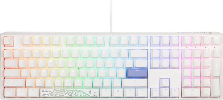 Immagine prodotto Ducky Tastiera da gioco One 3 Classic bianco puro, LED RGB - MX-Red (USA) (USA, Cablato)