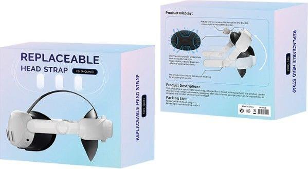 Produktbild Meta Quest 3 Verstellbares klappbares Kopfband