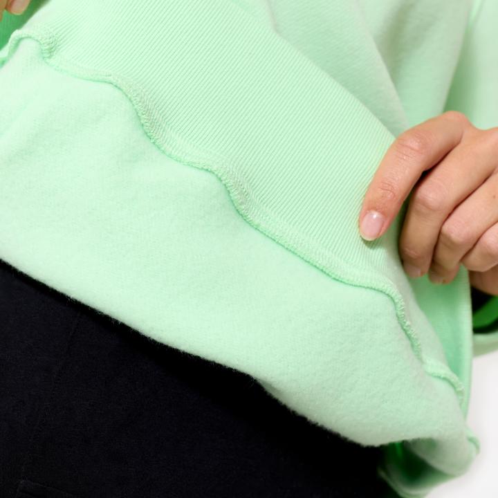 Image du produit Domyos Sweat à Capuche Fitness Oversize Femme 520 - Vert Clair (L)
